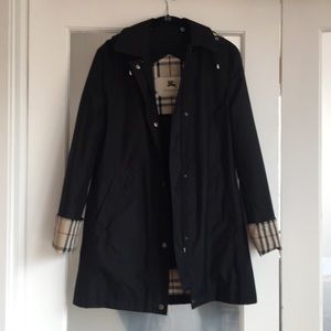 Burberry London Trench Coat W/ Liner Sz 8